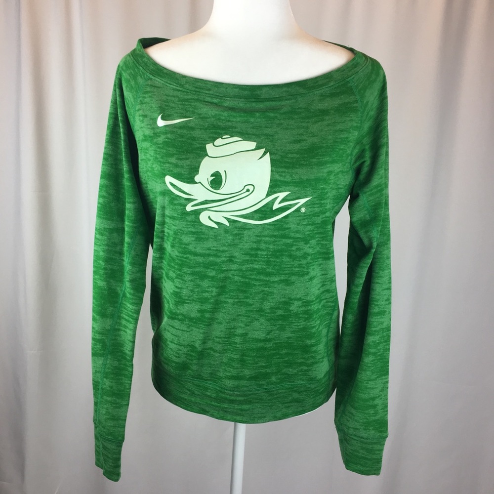 Nike Oregon Ducks women’s boatneck sweatshirt
